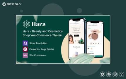 Hara - Beauty and Cosmetics Shop WooCommerce Theme