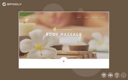 Harmony - Massage Salon Responsive Elegant Joomla Template