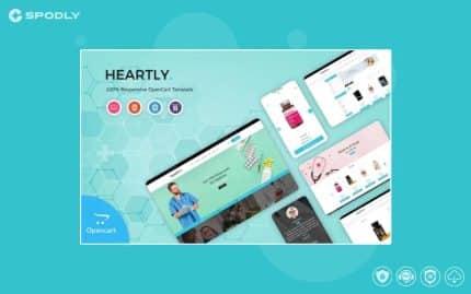 Heartly OpenCart Template