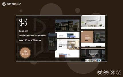 Hellix - Modern Architecture & Interior Design WordPress Theme