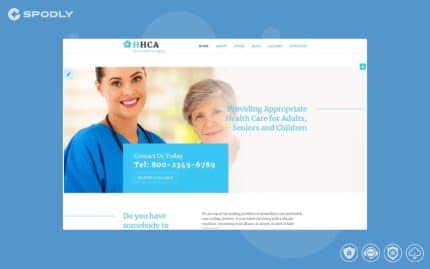 Home Health Care Agency Joomla Template