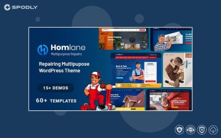 Homlane - Multipurpose Servicing And Repairing WordPress Theme