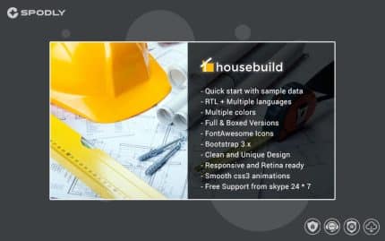 Housebuild - Joomla Construction Business Theme