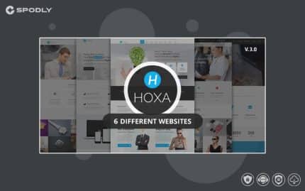 Hoxa - Responsive Multipurpose Joomla Template