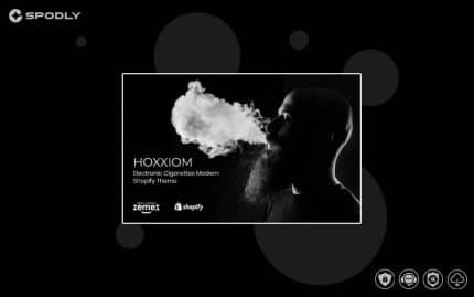 Hoxxiom - Electronic Cigarettes Modern Shopify Theme