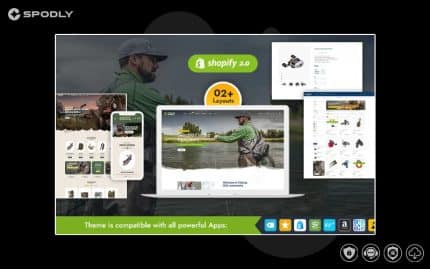Hunting - An Fishing & Weapons Equipment Store Template - Multipurpose Shopify Theme