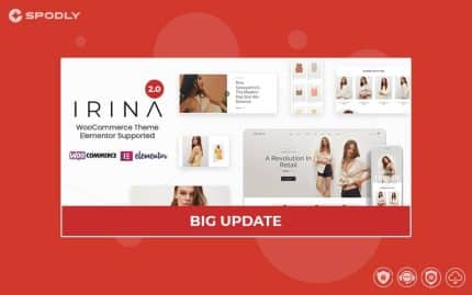 IRINA - Elementor WooCommerce Theme