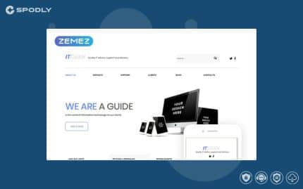 ITGeek - IT Services Clean Joomla Template
