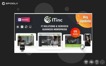 ITInc – Technology and IT Solutions WordPress Theme