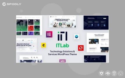 ITLab – Technology Solutions & Services WordPress Theme