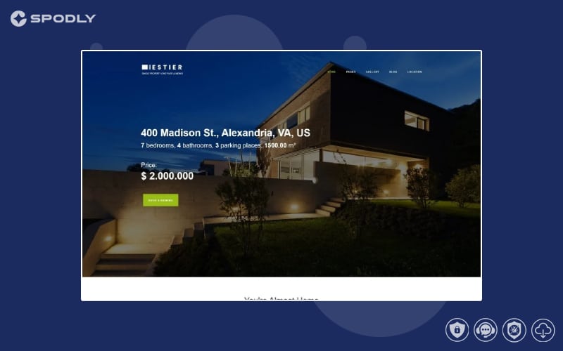 Iestier - Real Estate Modern Joomla Template Iestier – Real Estate Modern Joomla Template
