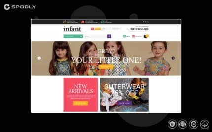 Infant Clothes PrestaShop Theme