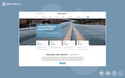 InterTrans.Co - Transportation Joomla Template