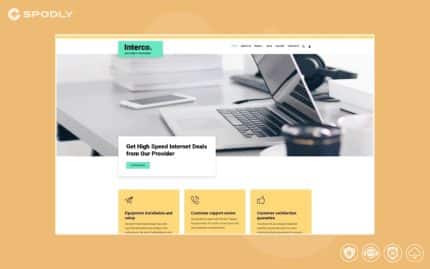 Interco Internet - Provider Joomla Template