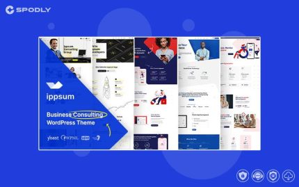 Ippsum - Business Consulting WordPress Theme