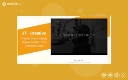 JT – Creative One Page Muse Template