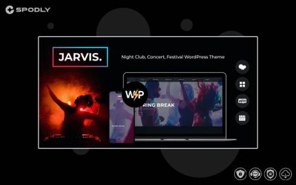 Jarvis - Night Club& Concert& Festival WordPress Theme