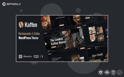 Kaffen - Restaurant & Cafe WordPress Theme
