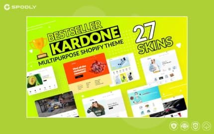KarDone - Shopify Multipurpose Designs Theme