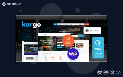 Kargo Logistics & Transportation WordPress Theme