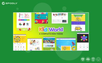 Kids Heaven - Children Education WordPress Theme