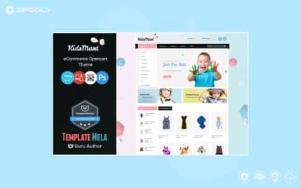 KidsMart - Kids Fashion and Toys Shop OpenCart Template