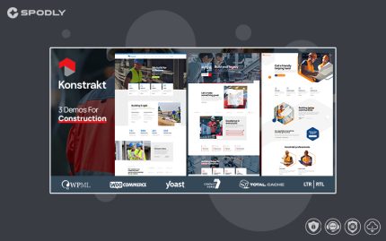 Konstrakt - WordPress Theme for Construction