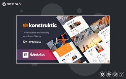 Konstruktic - Construction & Building WordPress Theme