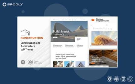 Konstruktion - Construction Company Theme