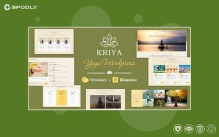 Kriya - Yoga WordPress Theme
