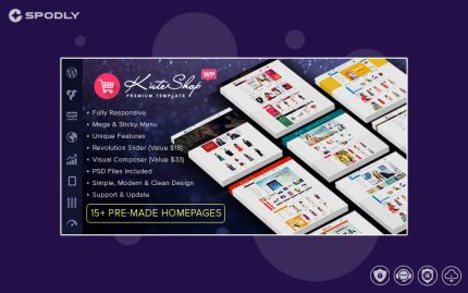 KuteShop - Fashion, Electronics & Marketplace Elementor WooCommerce Theme (RTL Supported)