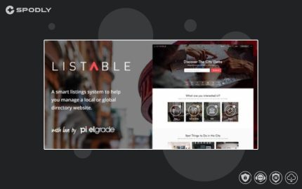 LISTABLE – A Friendly Directory WordPress Theme