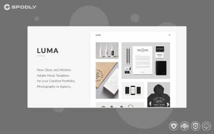 LUMA - Creative Multi-Purpose Muse Template