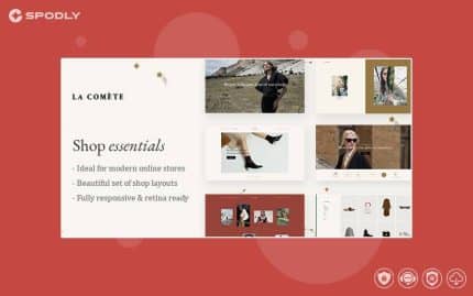 La Comète - Fashion and Clothing Store WordPress Theme