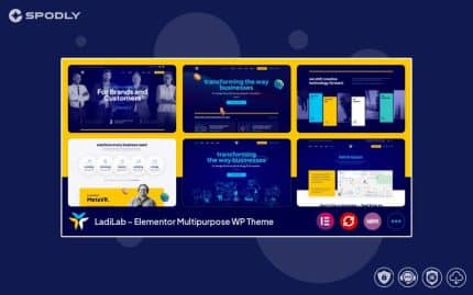 LadiLab - Elementor Multipurpose WordPress Theme