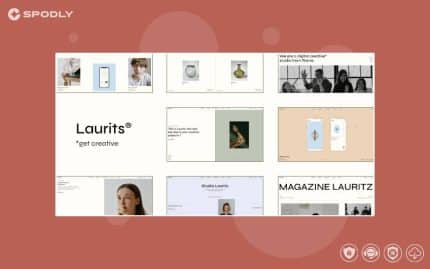 Laurits - Portfolio and Agency WordPress Theme