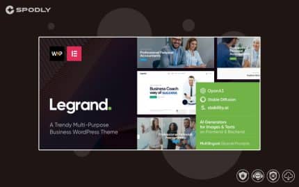 LeGrand | Modern Business WordPress Theme