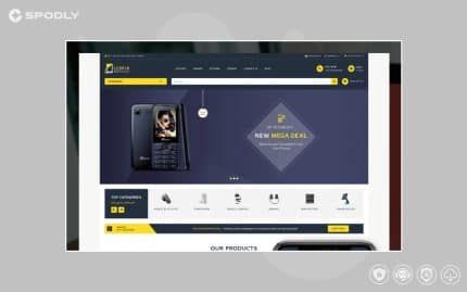 Ledfix Mobile Store OpenCart Template