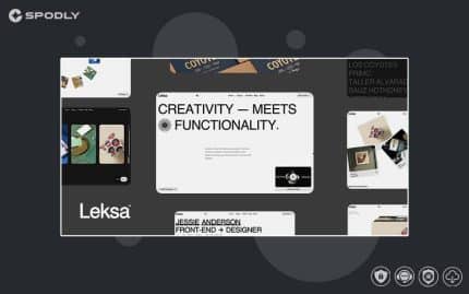 Leksa - Creative Portfolio Showcase Theme