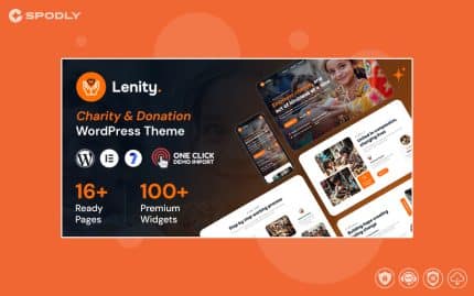 Lenity - Charity & Donation WordPress Theme