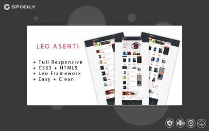 Leo Asenti Prestashop Electronics Theme