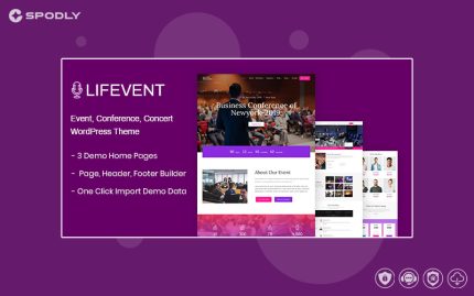 Lifevent - Event Conference WordPress Theme