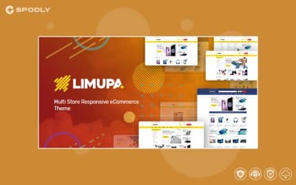 Limupa - Technology OpenCart Theme (Included Color Swatches)