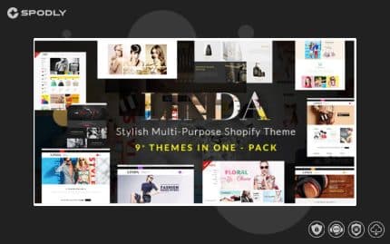 Linda - Custom, Multipurpose Shopify Theme