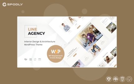 Line Agency | Interior Design & Architecture WordPress Theme