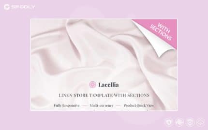 Linen & Lace Responsive Shopify Theme
