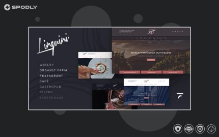 Linguini — Restaurant WordPress Theme