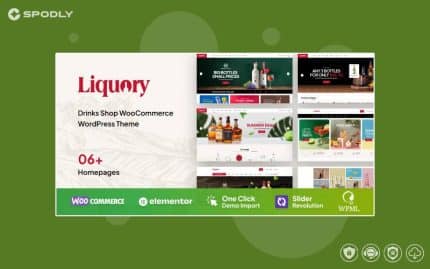 Liquory - Drinks Shop WooCommerce Theme