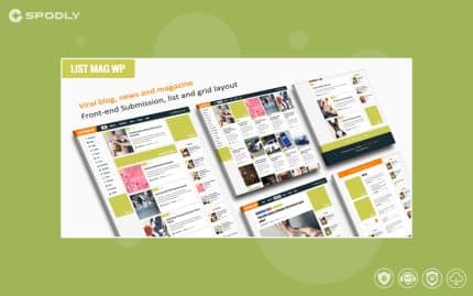 List Mag WP - A Responsive WordPress Blog Theme
