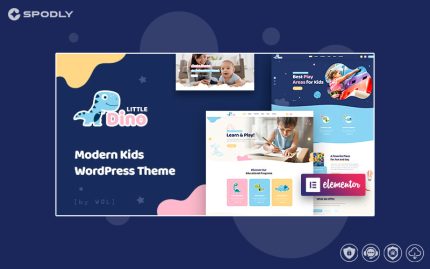 Littledino - Modern Kids WordPress Theme